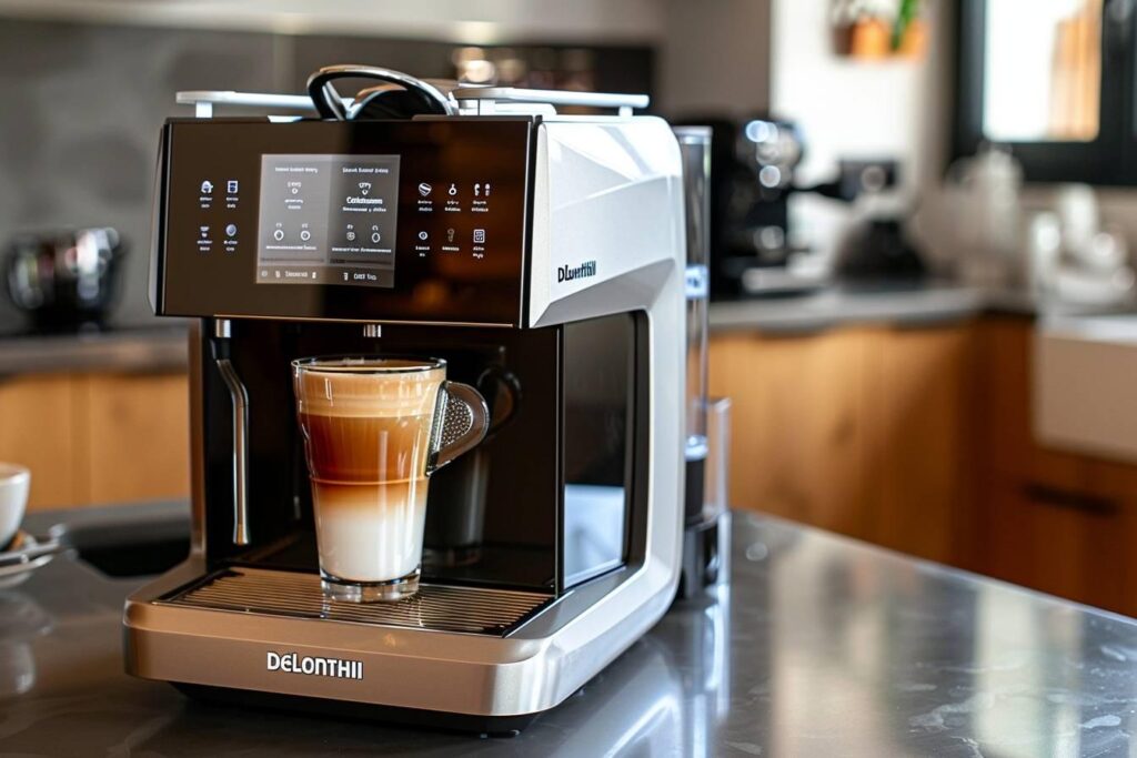 Delonghi Dinamica Plus : machine à café automatique avec personnalisation avancée pour un café parfait