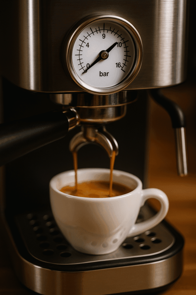 Combien de bars pour une machine expresso ?
