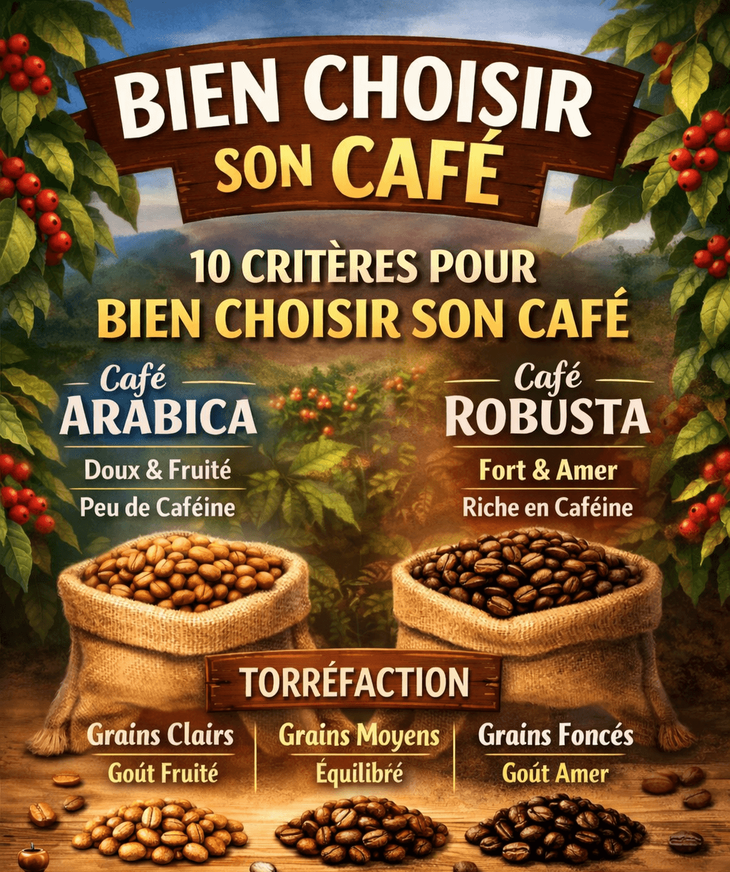 Comment bien choisir son café ? 10 critères incontournables