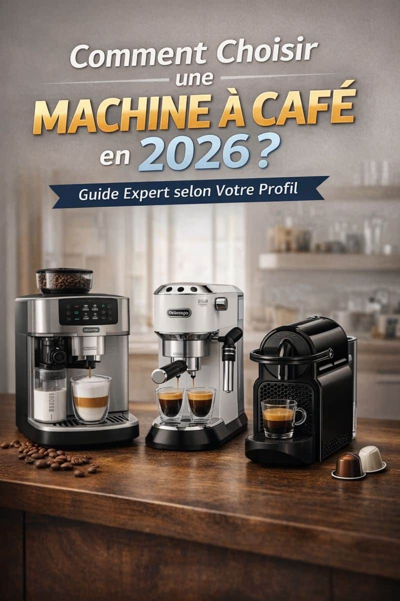 Machine à café 2026 : comment choisir le bon modèle selon votre profil ?