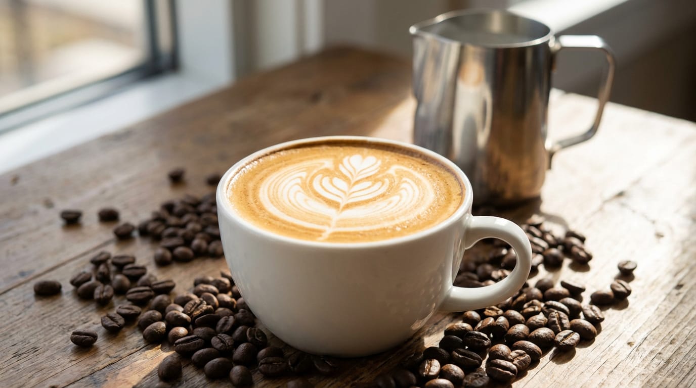 Quel café en grains choisir pour un café au lait ? (le meilleur choix)