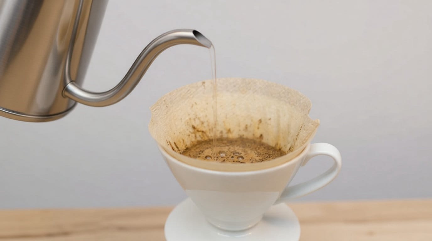 3 étapes pour bien verser l'eau