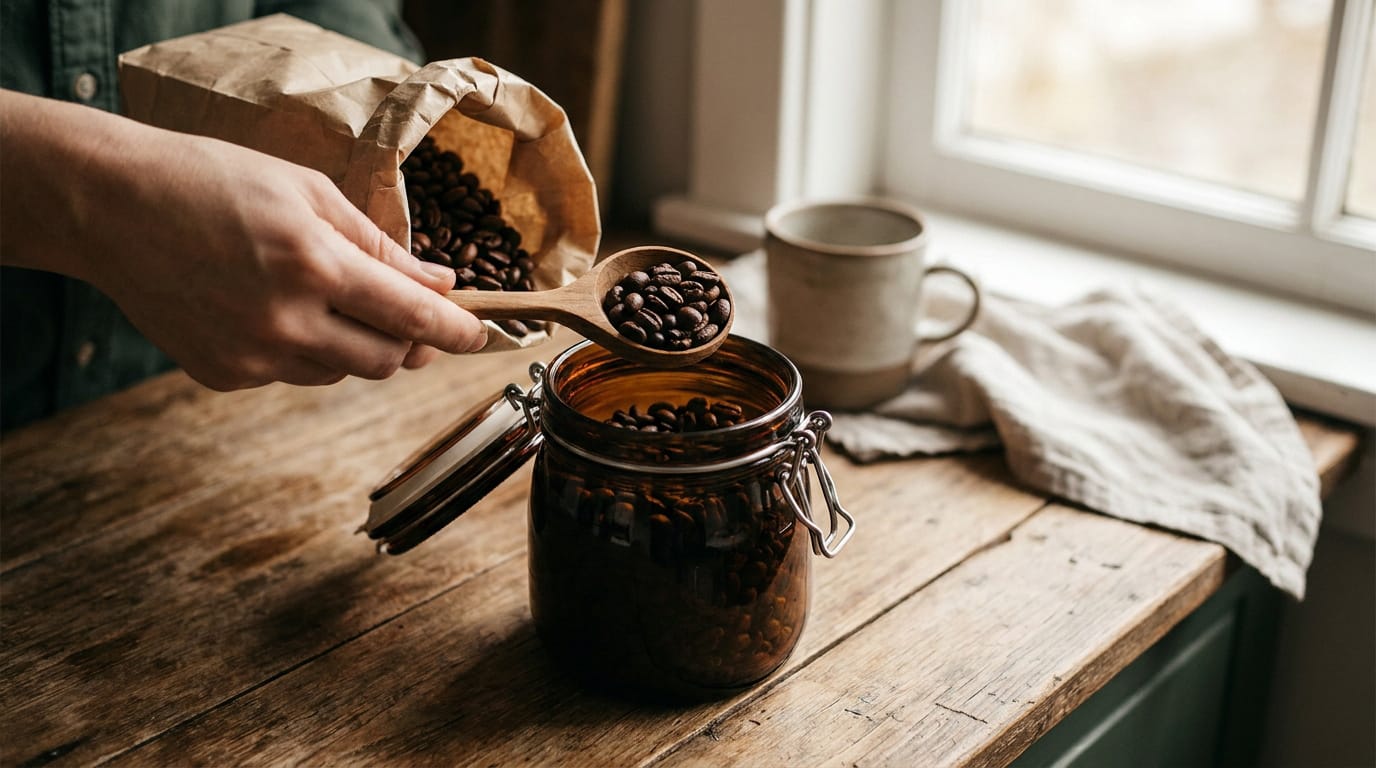 Comment bien conserver grains cafe apres ouverture